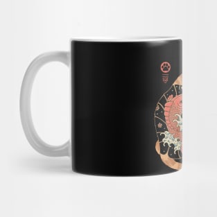 Carp Tattooed Cat Mug